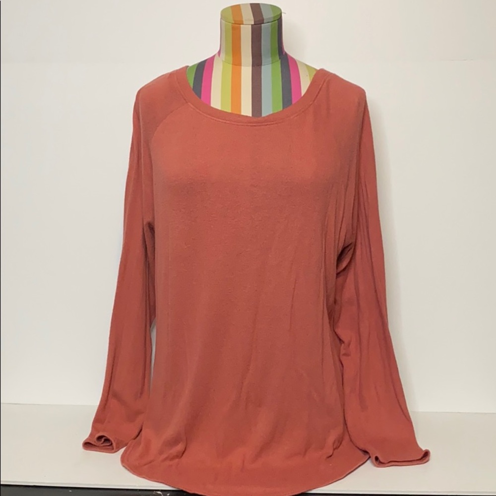 American Eagle Soft&Sexy Plush Orange Sweater